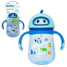 Copo Mergulho Com Válvula Anticólica E Alça Removível 300ml Azul Buba