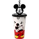 Copo Mickey Canudo de Orelhas p/ Suco Refrigerante Original Copo Mickey Canudo de Orelhas p/ Suco Refrigerante Original