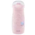Copo Mini-me Flip 300ml +9m Rosa Borboleta Nuk