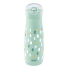 Copo minimalista nuk mini me flip mint dots 450ml
