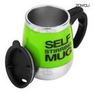 Copo Mixer Inox Automática Térmico Para Shakes Cafés Chás Vitaminas 400 ML