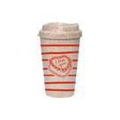 Copo Mug 300mL Green Palha Colecao AMOR I Love You