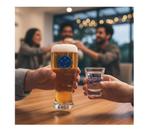Copo munich e 1 copo dose cruzeiro