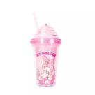 Copo my melody com canudo sanrio miniso oficial bpa free