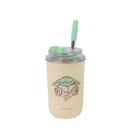 Copo Neo Com Canudo Baby Yoda - Star Wars
