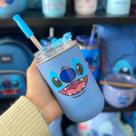 Copo Neo Stitch com Canudo 300ml Zona Criativa