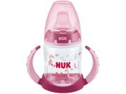 Copo nuk 150ml com alça de treinamento bico silicone anticólica antivazamento desmontável
