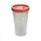 Copo nutri com tampa 500ml confeti coza Copo nutri com tampa 500ml confeti coza