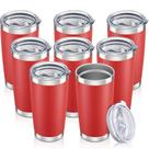 Copo Orebigo 600ml isolado em aço inoxidável, pacote com 8 unidades de vinho