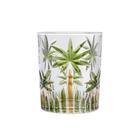 Copo P- água Suco Baixo Cristal Palm Tree Wolff 340ml