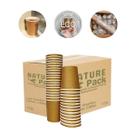 Copo Papel Bio 140ml Biodegradável Kraft Caixa 1000un