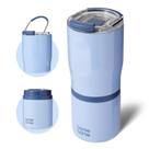 Copo para Beber BOTTLE BOTTLE 2 em 1 Isolado 650ml Azul