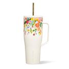 Copo para beber Corkcicle Cold Cup XL 30 onças Floral