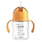 Copo para beber Evorie Tritan Weighted Straw 210 ml de damasco