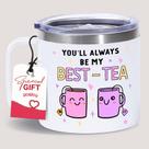 Copo para beber Gossby BEST-TEA Isolado 414ml Copo para beber Gossby BEST-TEA Isolado 414ml