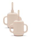 Copo para beber Lalo The Cup 118 ml Silicone Straw Sippy