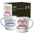 Copo para beber Triple Giffted Grandparents Ceramic 380 ml