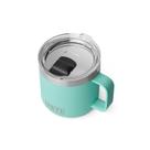 Copo para beber YETI Rambler 414 ml Caneca isolada a vácuo Seafoam