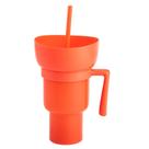 Copo para lanches e bebidas Zudoo, copo de estádio de 950 ml/32 onças com tigela