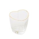 Copo para Shot Lyor Coração de Vidro com Fio de Ouro 50ml Copo para Shot Lyor Coração de Vidro com Fio de Ouro 50ml