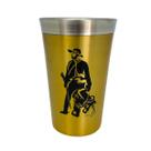 Copo parede dupla térmico 450ml de alumínio para tereré água sucos cervejas bebidas em geral