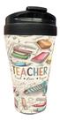 Copo Personalizado vintage com Nome, 500ml - Ideal para Professora no Dia dos Professores