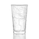 Copo Pint Well Told Mapa de Charleston 473 ml Transparente