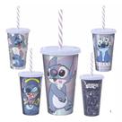 Copo Pl Com Canudo 500ml Refri Plasutil Stitch Sortidos Unid Copo Pl Com Canudo 500ml Refri Plasutil Stitch Sortidos Unid