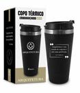 Copo plast. inox curso fosco - arquitetura - Brasfoot