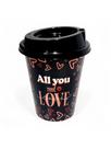 Copo Plástico 360mL Frases Sortidas com Tampa Jaguar Tipo Americano Bucks Copo Plástico 360mL Frases Sortidas com Tampa Jaguar Tipo Americano Bucks