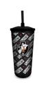 Copo Plástico 500ml com Canudo do Vasco - Brasfoot