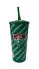 Copo Plástico com Canudo - Fluminense