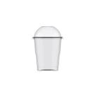 Copo Plástico Crystal Bello 200ml Tampa Bolha Plastilânia Pacote 20 unidades