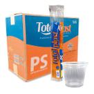 Copo plastico descartavel 50mlcom 500 un café docinhos chá