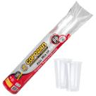 Copo plástico descartável para bebidas 500ml com 50 unid