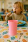 Copo plástico infantil merenda- 340ml- 10unid