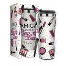 Copo Plastico Inox Temas New Amiga Puro Luxo 1741