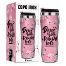 Copo Plástico Inox Temas New - Deus é Bom o Tempo Todo Copo Plástico Inox Temas New - Deus é Bom o Tempo Todo