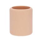 Copo porta escova de dentes em polirresina rose mart 10,5cm