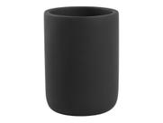 Copo Porta Escova Multiuso Redondo Para Lavabo Em Cimento Luxo