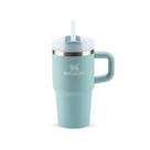 Copo Quencher Térmico Com Alça 2.0 Seafoam 590ml Stanley Copo Quencher Térmico Com Alça 2.0 Seafoam 590ml Stanley