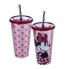 Copo refri com canudo 700ml Disney Minnie Plasútil Copo refri com canudo 700ml Disney Minnie Plasútil