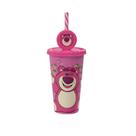 Copo Refri Lotso Toy Story c/ Canudo e Pin 500ml - Plasútil