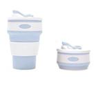Copo retrátil de silicone 350ml: