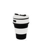 Copo Retrátil Eco Friendly Preto 350ML Silicone