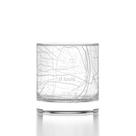 Copo Rocks Well Told Mapa de St. Louis 325ml Transparente