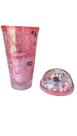 Copo Rosa com Luzes - Disney Minnie HONGYAO
