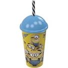 Copo Shake Com Canudo Plasútil 500 ML Criança Personagens