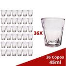 Copo Shot Dose 45mL Vidro Cachaça Tequila Vodka Bar 36 un