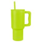 Copo Simple Modern Trek 900ml com Alça e Tampa com Palha